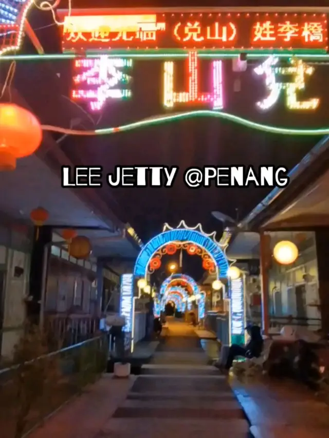 Night @Lee Jetty Penang