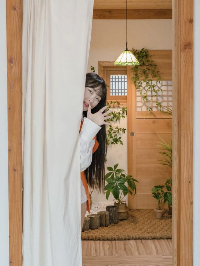 푸릇푸릇 초록+한옥 갬성 가득한 공주 숙소 ‘담담’🏠 