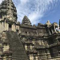 Traveling back in time at Angkor Wat