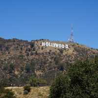 Hollywood sign ahead 
