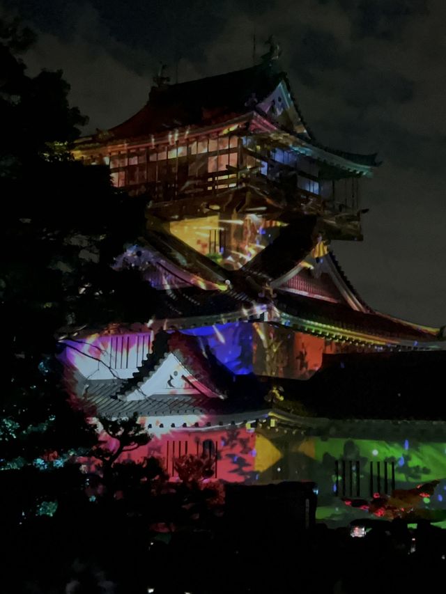 お城🏯が艶やか雅に変身✨✨