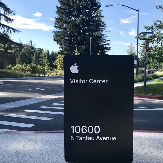 再次來到美國蘋果公司總部打卡