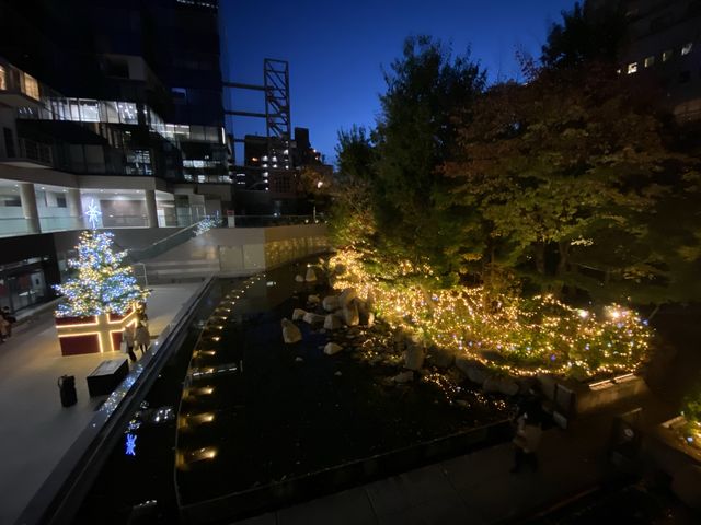 新梅田シティのクリスマスイルミネーション