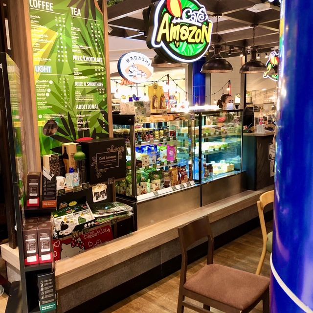 café. Amazon สาขาเซ็นทรัลมารีน่าพัทยา