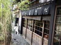 Traditional Soba Next to a River