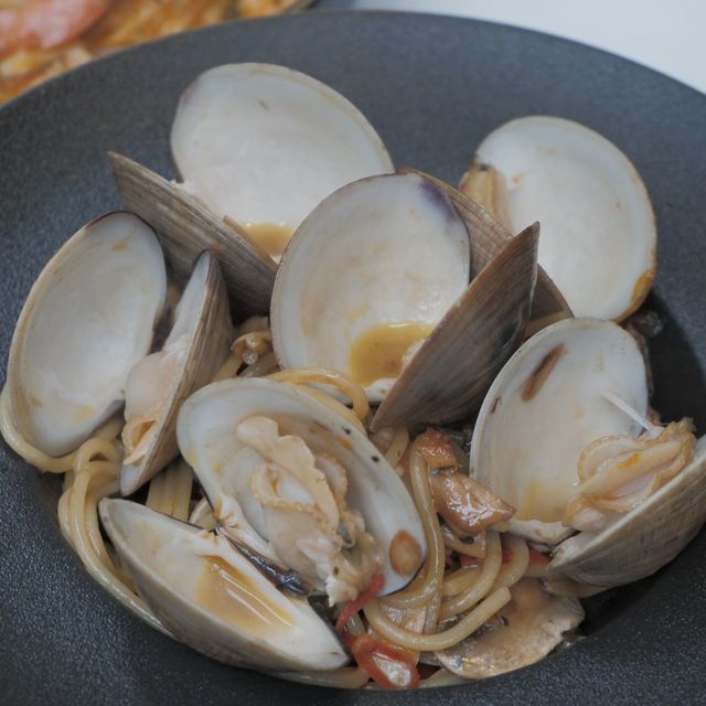 園林玻璃Cafe，高質海鮮飯和意粉