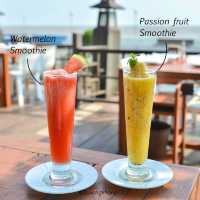#กินซีฟู้ดริมทะเลชมพระอาทิตย์ตกดิน 🌅