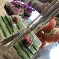 The Lounge at JW Marriott HK - afternoon tea