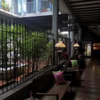 historical hotel in a old charming building 