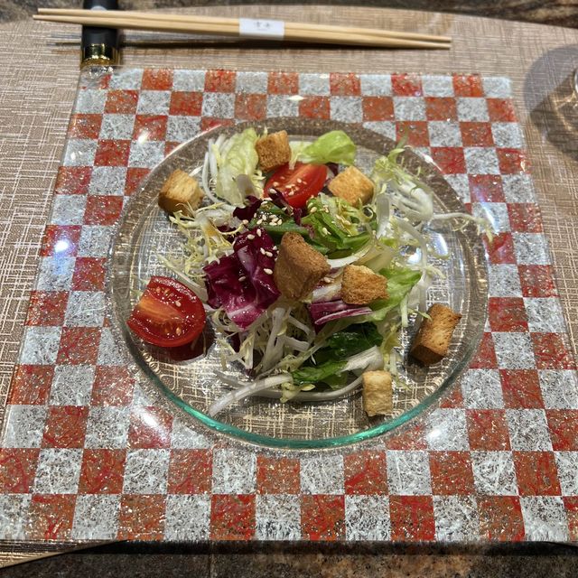 平安夜下的高質鐵板燒晚宴
