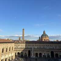 Looking over the city of Bologna 