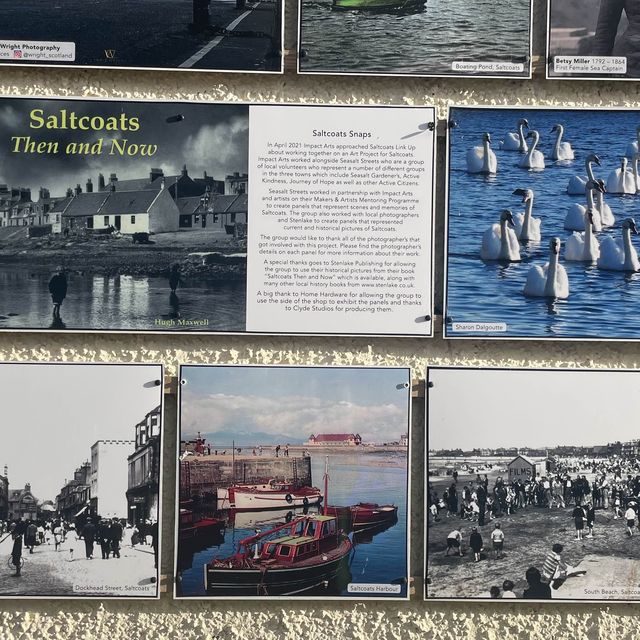 Saltcoats beach is really beautiful 