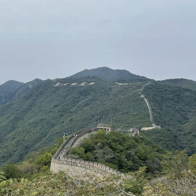 世界遺産 慕田峪长城（万里の長城)