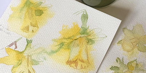 Get Busy at The Hive, a series of one-off workshops, spring watercolours | Leavesden Country Park