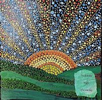 Here Comes the Sun! Dot Painting with Beth Goulet at Blackinton Arts | Blackinton Arts