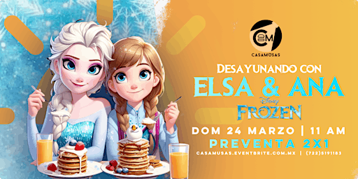 DESAYUNANDO CON ELSA & ANA (Frozen) | Casa Musas