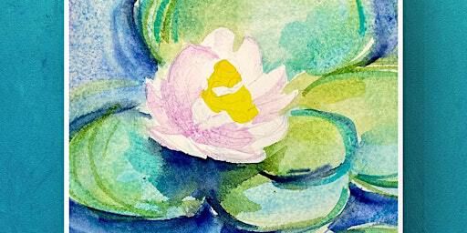Watercolor Workshop: Water Lilies | 141 Lincoln Ave
