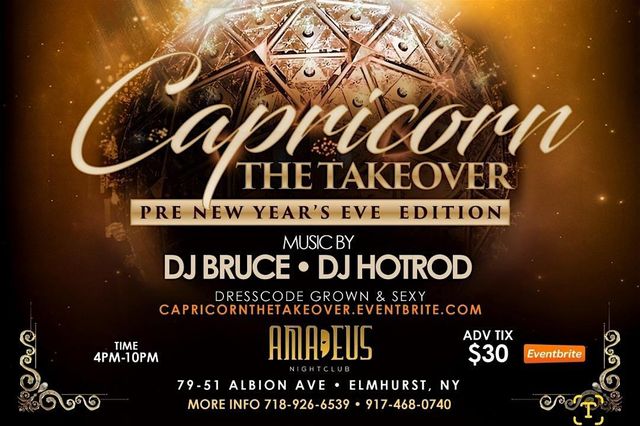 Capricorn The Take Over | Amadeus Nightclub