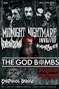 Desert Outlaws Fest Featuring Midnight Nightmare, The God Bombs, The Androgen and More | Tarros Chicali