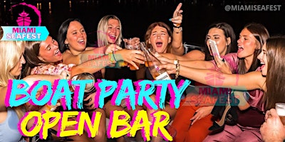 Boat Party  - Open Bar - Party Boat | Boat Party Miami