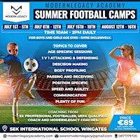 kids summer soccer camp | SEK-Dublin International School