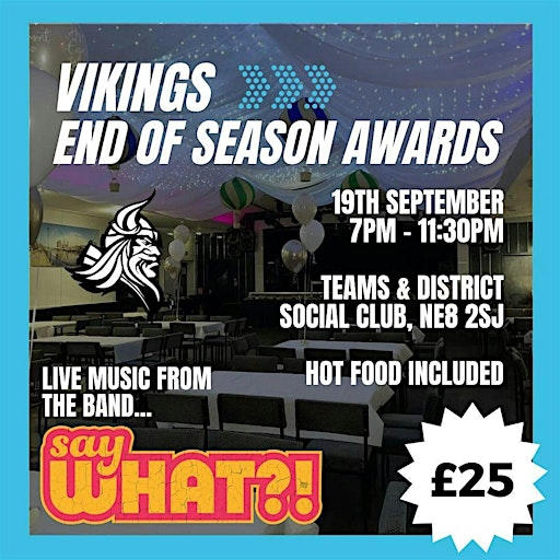 Newcastle Vikings Awards Evening | Teams & District Social Club Ltd