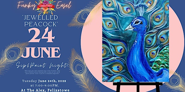 The Funky Easel Sip & Paint: The Alex in Felixstowe, Suffolk | The Alex Café Bar & Brasserie