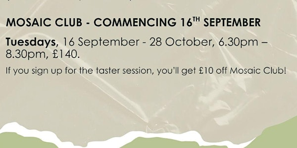 Mossy Mosaic Club | Tribe Porty