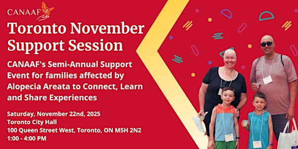 CANAAF's Toronto Family Support Session | Toronto City Hall