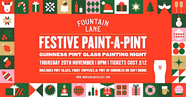 Festive Paint-A-Pint | Fountain Lane