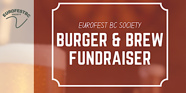 Burger and Brew Pub Night Fundraiser | Dublin Crossing - Vancouver