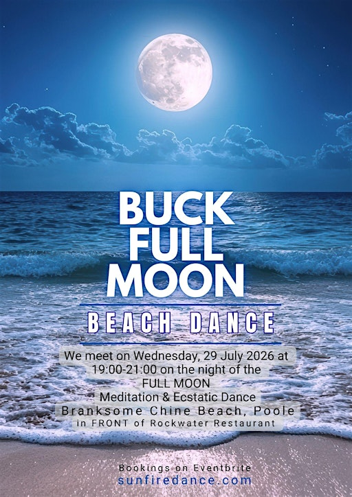 Buck Full Moon Beach Dance | Branksome Chine Beach