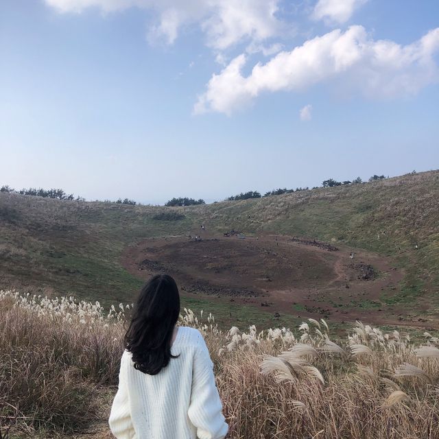 제주 서쪽 억새 명소, 금오름 