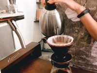 แวะร้านกาแฟน่ารักๆก่อนถึงอัมพวา
