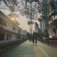 ไปถ่ายรูปเล่นที่ "สะพานเขียว" กันนนน🌿💚