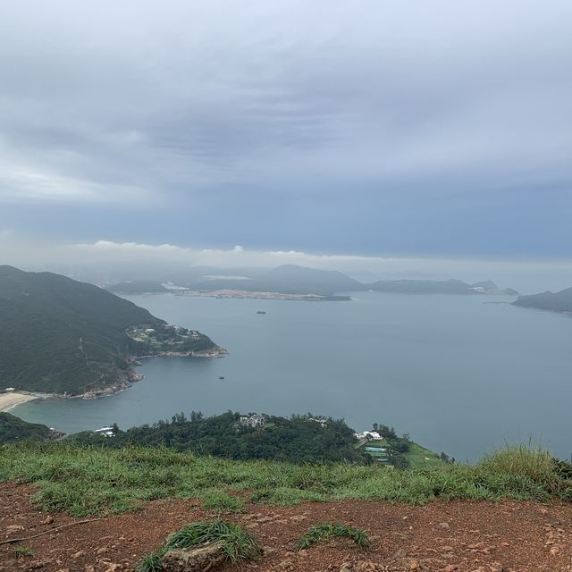 shek o peak hike in Hongkong