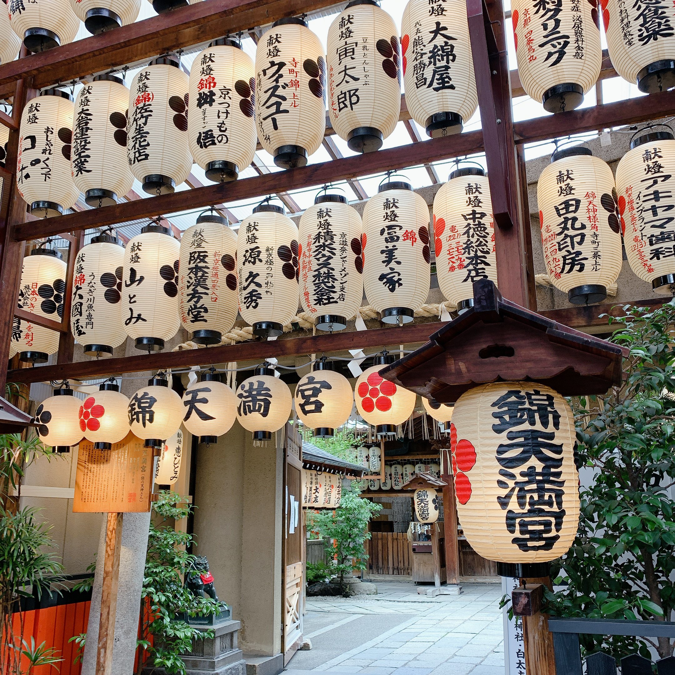 京都 街中にある商売繁盛の 錦天満宮 Trip Com 京都の旅のブログ