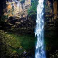 air terjun putri malu
