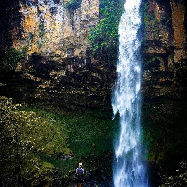air terjun putri malu