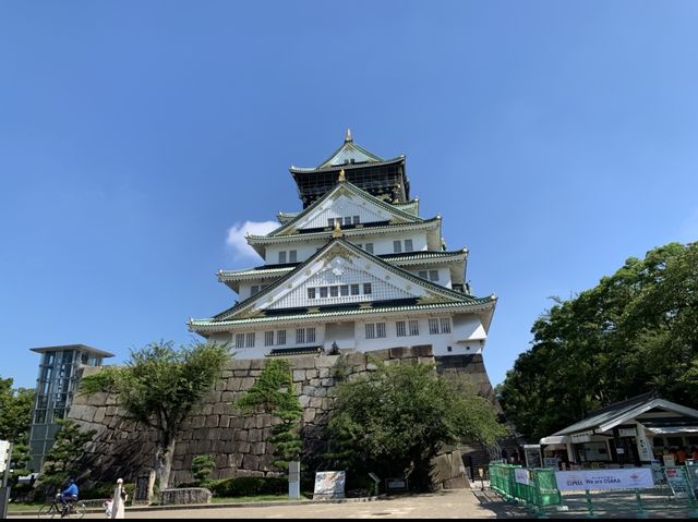 大阪　大阪城　外からも中からも楽しめる❗️絶景❗️