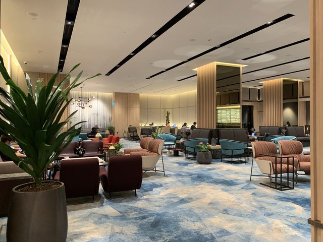 Pay per use lounge at Jewel!