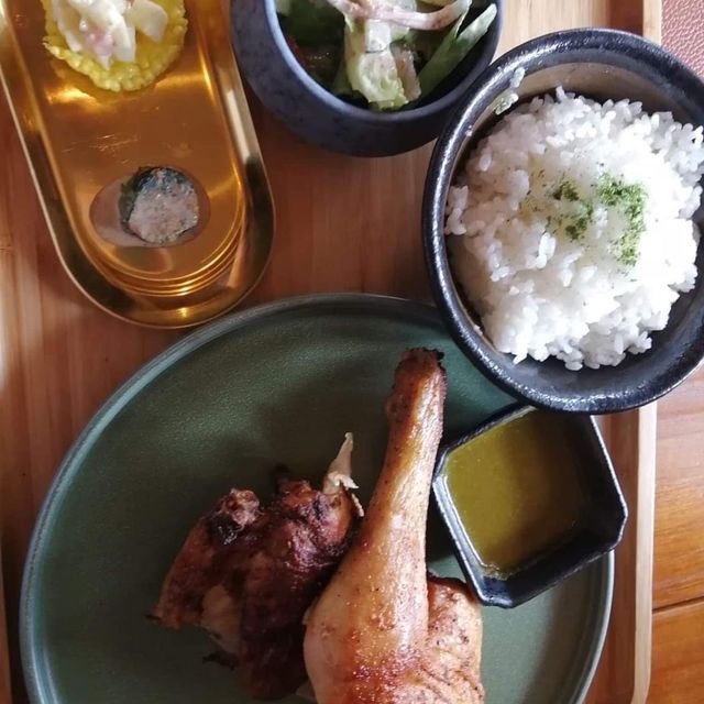 Green leaf by Japas lunch!