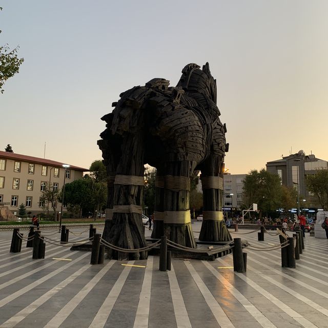 ม้าไม้เมืองทรอย ตุรเกีย