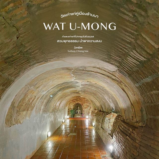 วัดอุโมงค์ (สวนพุทธธรรม) - วัดเก่าแก่คู่ล้านนา