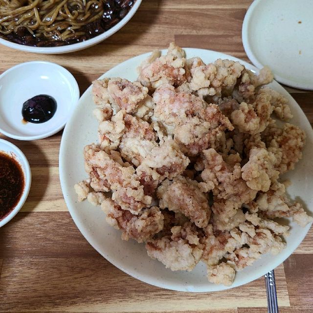옛날볶음밥<짜장<탕수육 동래 '태백관' 