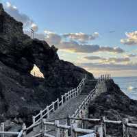 北海道上ノ国町　中世の岬公園