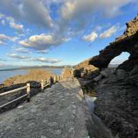 北海道上ノ国町　中世の岬公園