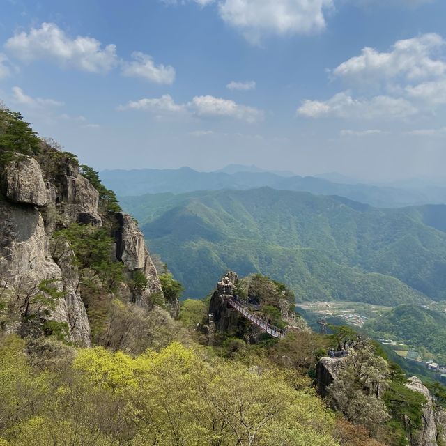 대둔산 마천대 등반