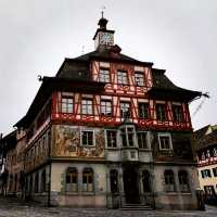 The Little Scenic Town Of Stein Am Rhein