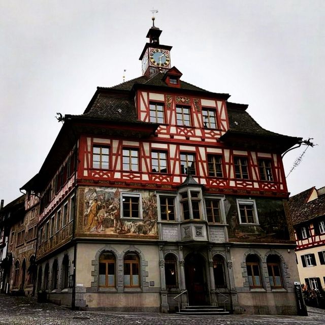 The Little Scenic Town Of Stein Am Rhein